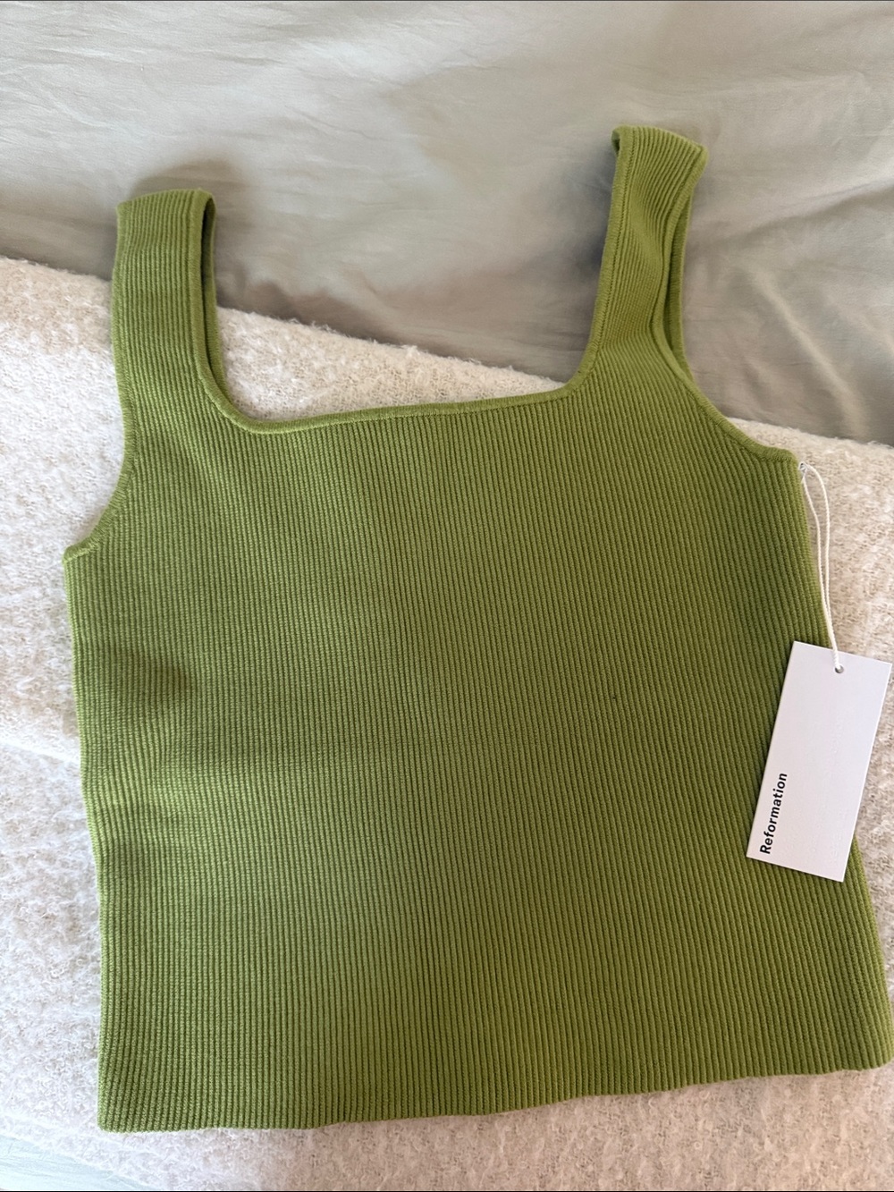 Reformation crop tank top
